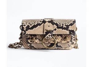 snakeskin small bag