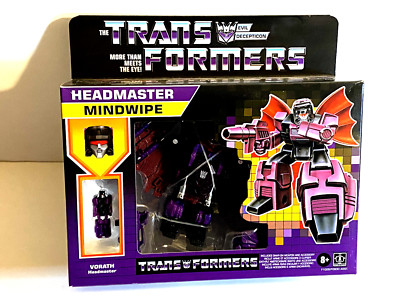 Transformers Headmaster Mindwipe Vorath G1 Reissue 5.5'' Action Figure Hasbro NIP