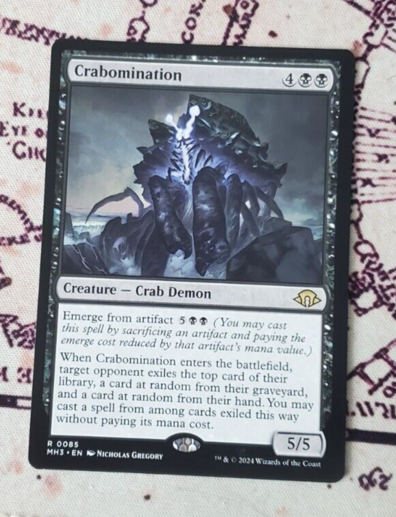 MTG Crabomination Modern Horizons 3 MH3 NM | eBay MTG Crabomination Modern Horizons 3 MH3 NM | eBay