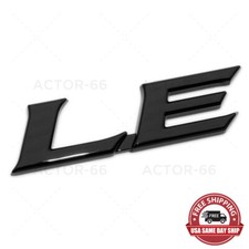Toyota Camry Prius C Sienna Rear Le Letter Trunk Liftgate Tailgate Emblem Badge