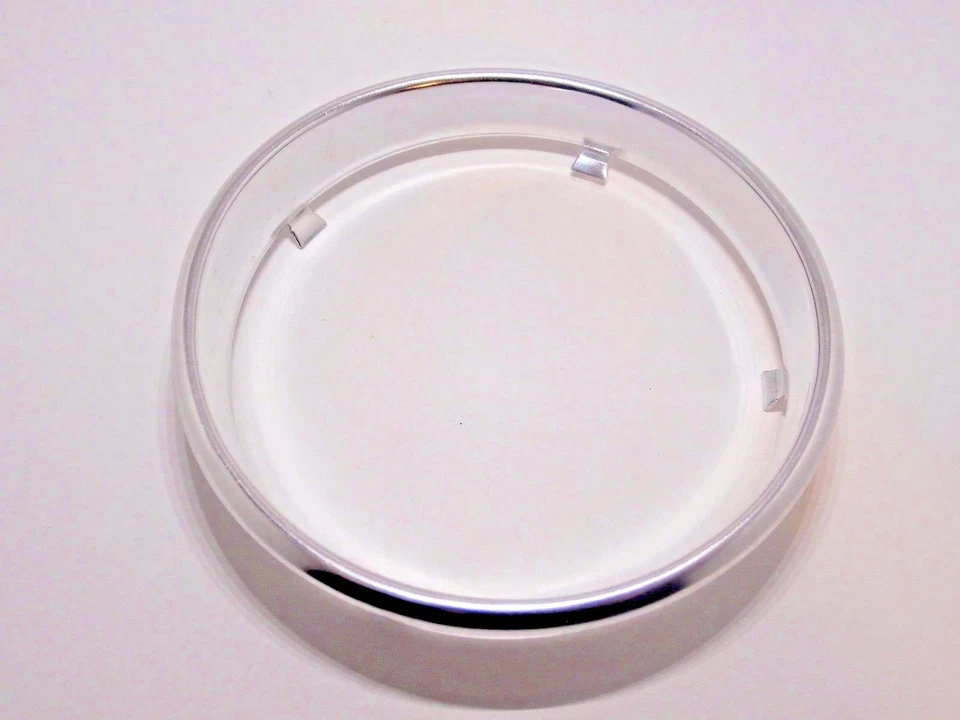 铝 SPEEDOMETER TRIM RING 大众 T1 BUG BEETLE 1958 - 1971 带金属现金 — 第 3/3 张图片