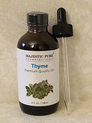 Thyme   Premium Quality Oil   by MAJESTIC PURE   4 fl oz / 118 mL