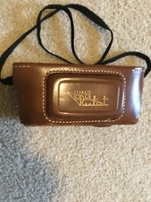 David White Stereo Realist f2.8 35mm Film Stereo Camera w/Leather Case, VG-