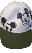 Mickey Mouse Youth Ball Cap Hat Snapback Baseball Black White