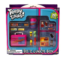 Teeny Tinies Teeny 90's Lunch Box 20 Piece Mini Food Doll/Dollhouse Miniatures