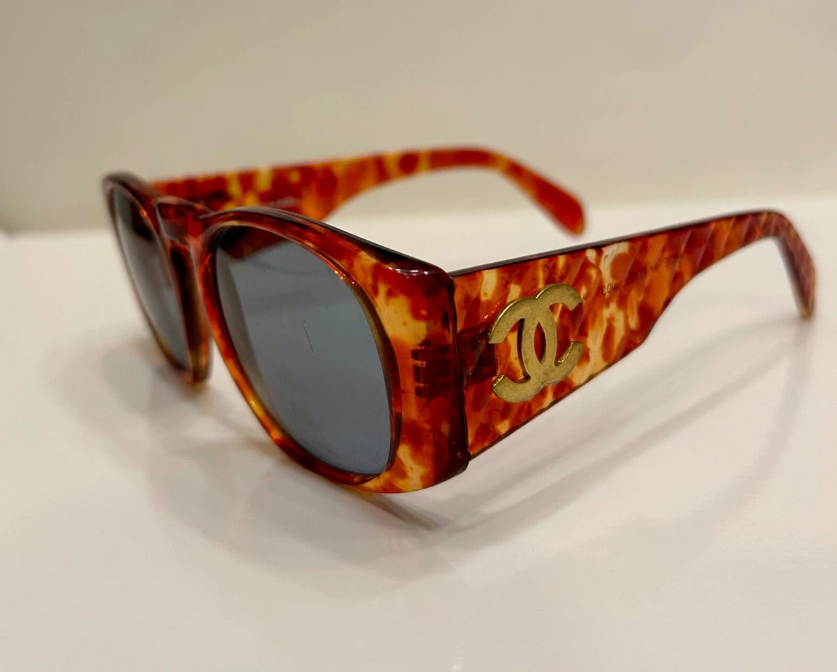CHANEL Brown with Vintage Sunglasses for Women for sale | eBay