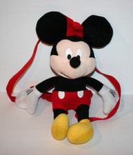 Kids Disney Mickey Mouse Plush Backpack 17"