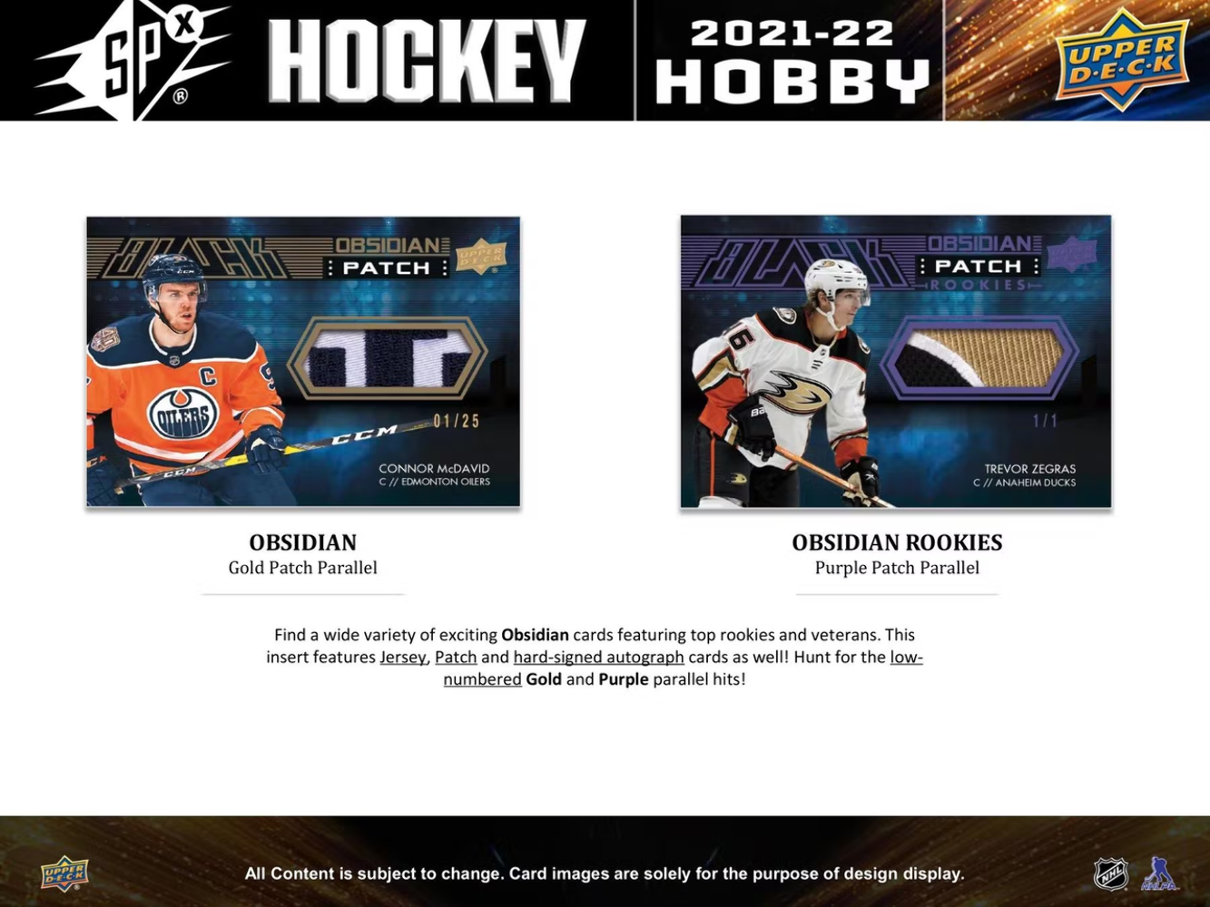 2021/22 Upper Deck SPx Hockey Hobby Box - Picture 5 of 7