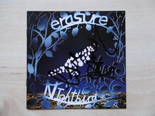 Andy Bell autograph signed CD cover "Erasure - Nightbird"