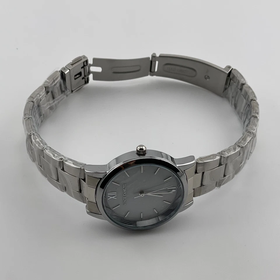 Vince Camuto Watch Womens 32mm Case Pearl Look Dial Quartz Three Hands - Image 2 of 4