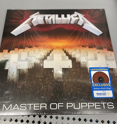 Metallica - Master of Puppets - Battery Brick Vinyl LP - Walmart ...