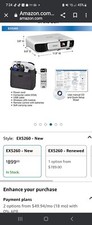 Epson EX5260 Wireless XGA 3LCD Projector - White