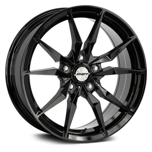 17 inch 17x7.5 Shift BLADE Gloss Black wheels rims 5x4.5 5x114.3 +35 | eBay