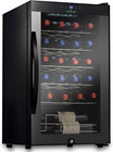 New ListingNutrichef 24 Bottle Wine Fridge | Single Zone Wine Chiller | Adjustable Temperat