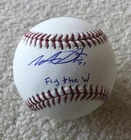 Wade Davis Signed & Inscribed “Fly The W” MLB Baseball With MLB & Fanatics COAs