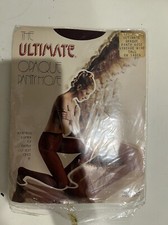 Vtg NOS Tall Wine Ultra Sheer Panty Hose
