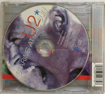 U2 –STARING AT THE SUN- 15 APR 1997 UK CD SINGLE | eBay
