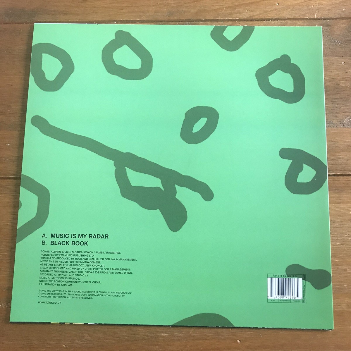 blur music is my radar 12” レコード UKオリジナル Music Is My Radar [12