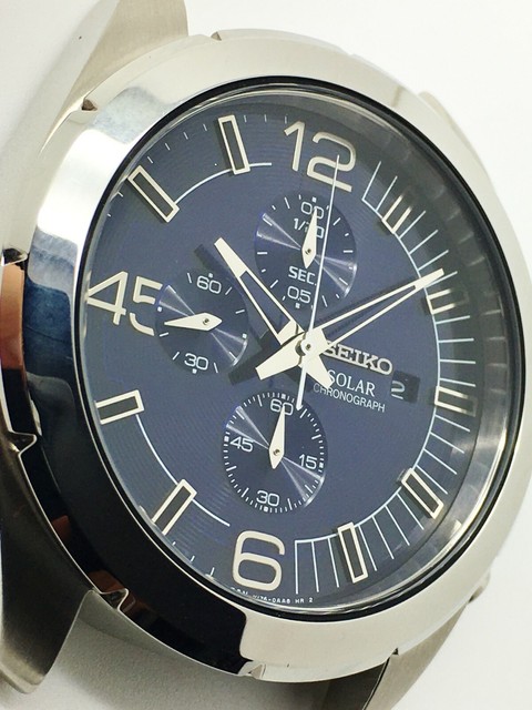 WATCH PARTS MEN'S V176-0AA0 SEIKO NON WORKING SOLAR CHRONOGRAPH WATCH # SSC281 | eBay