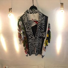 Vtg Bob Marley all over print camp shirt Multicolor 90s Reggae Music USA SZ XXL