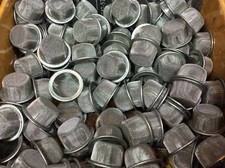 18x Pipe Screen 12mm 1/2" Dome Rim Cup Basket Fine Mesh Bowl Glass Male Slide