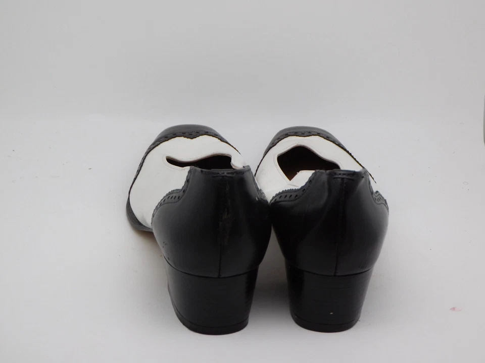 Magdesians Calzado Causal Mujeres Cuero Mocasines Zapatos Puntera Cuadrada EE. UU. Talla 9N Foto 4 de 4