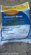 Micro Filtration fit Riccar Simplicity SupraQuik FastVac Canister S Bag Rsr-1450