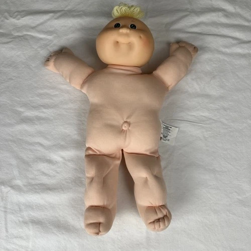 Vintage Cabbage Patch Doll 1978/1982 Preemie Baby Boy Yellow Hair Green Eyes Kid