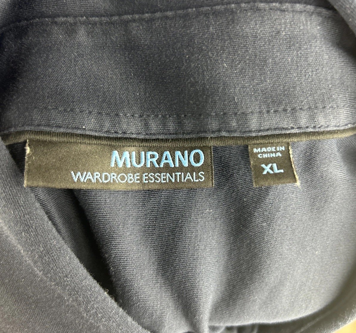 Murano Wardrobe Essentials Dark Blue Button Up Sh… - image 6