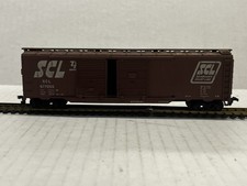 HO ATHEARN 1305 50 FT DOUBLE DOOR BOXCAR SEABOARD COAST LINE SCL 677055 BUILT