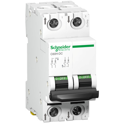Schneider Electric A9N61524W W-C60H-DC 500VDC 4A 2P C