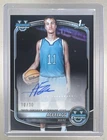 Ace Flagg 2025 Bowman Chrome #CPA-AF Black Refractor 1st RC Auto 10/10