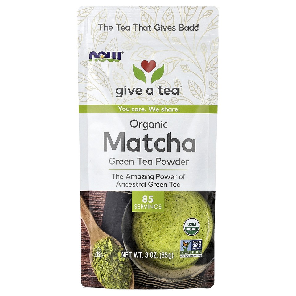 Organic Matcha Green Tea Powder, 3 oz (85 g)