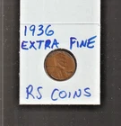 1936   XF LINCOLN  CENT ~ TOUGH to get HI GRADE **EXTRA FINE** #33T free ship