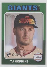 2024 Topps Heritage High Number Green Border TJ Hopkins #628 0s2