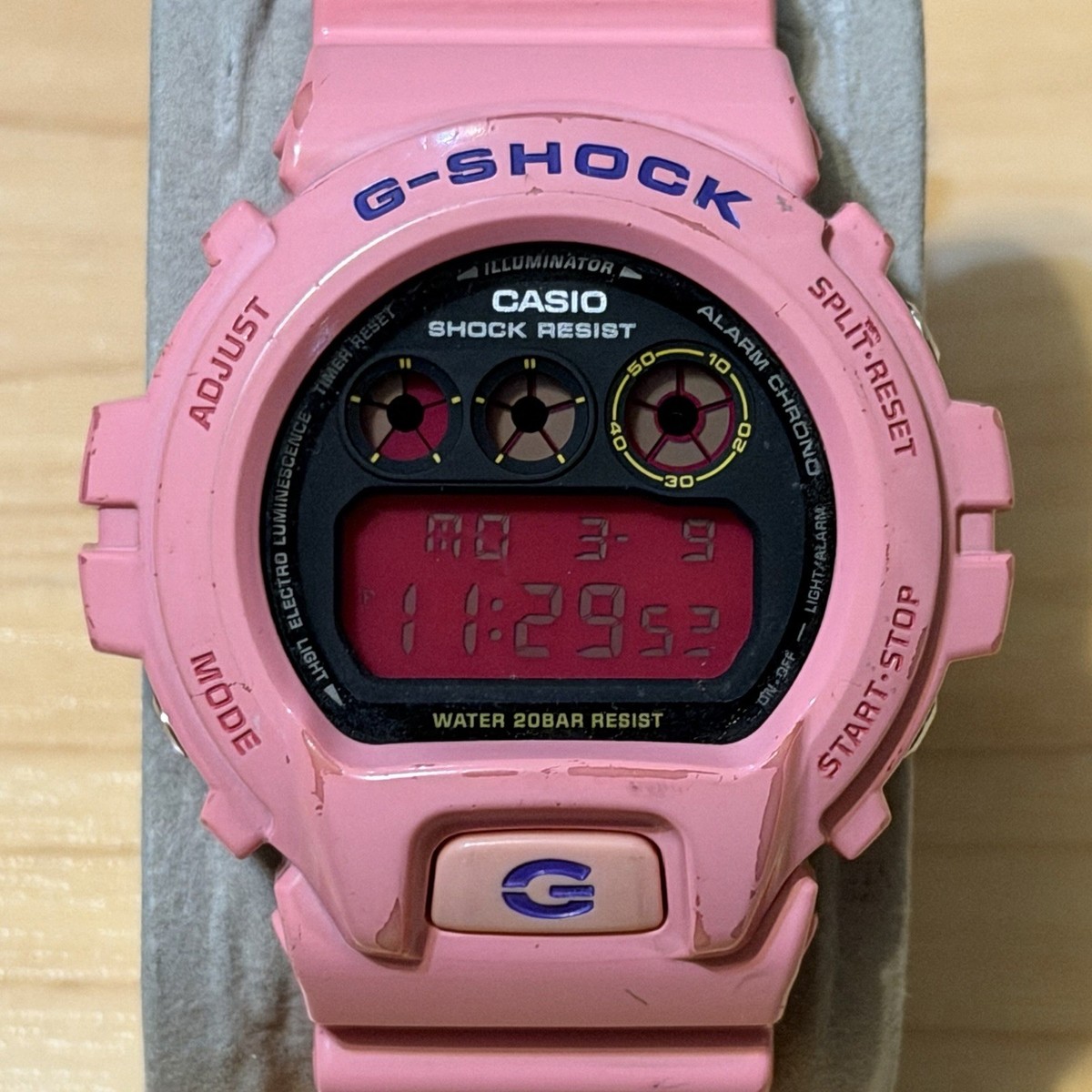 CASIO G-SHOCK DW-6900-CS クレイジーカラー ズ ピンク 楽天市場】国内正規品 クレイジーカラーズ G-SHOCK DW-6900RCS-4JF