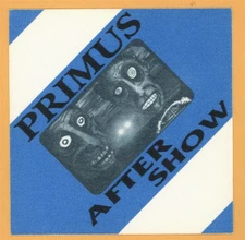 Primus 1995 Tales from the Punchbowl Concert Tour After Show Backstage Pass