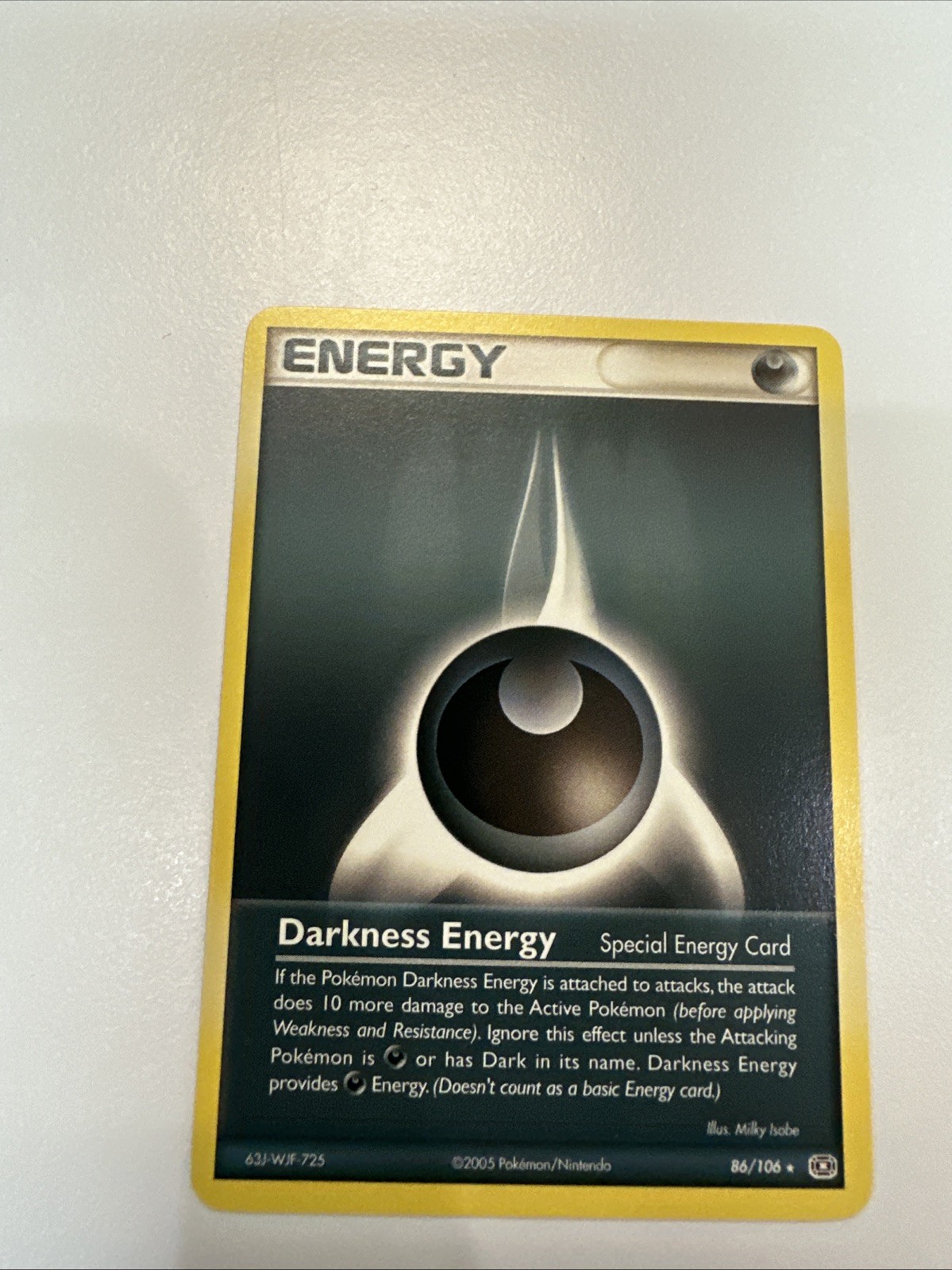 Darkness Energy 86/106 Non Holo Rare EX Emerald Pokemon Card Mint 167