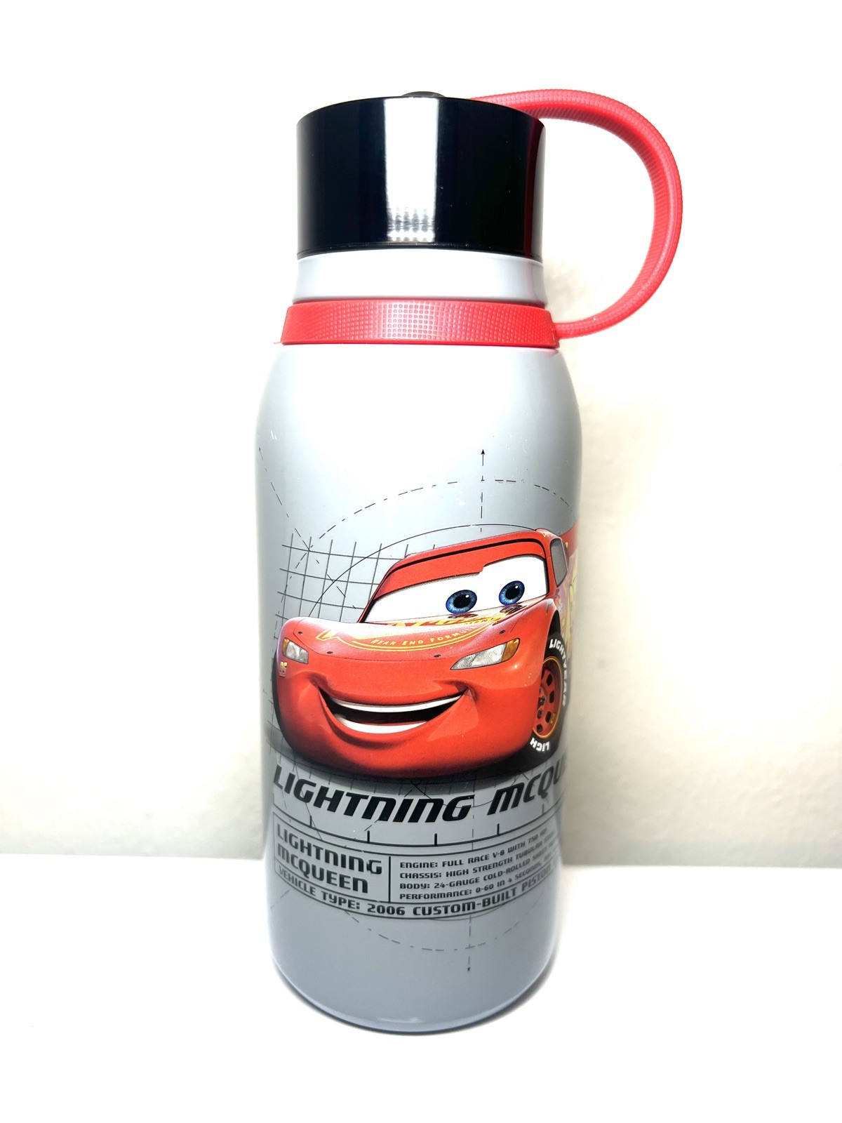 Disney Parks Cars Stainless Steel Water Bottle For Kids New 