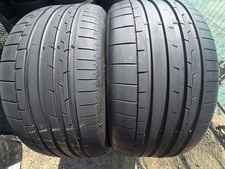 2X 285 40 R22 110Y XL CONTINENTAL SPORT CONTACT 6 TREAD 6mm DOT 3623