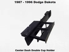 1987 to 1996 Dodge Dakota Front Center Dash Double Pullout Cup Holder Cupholder