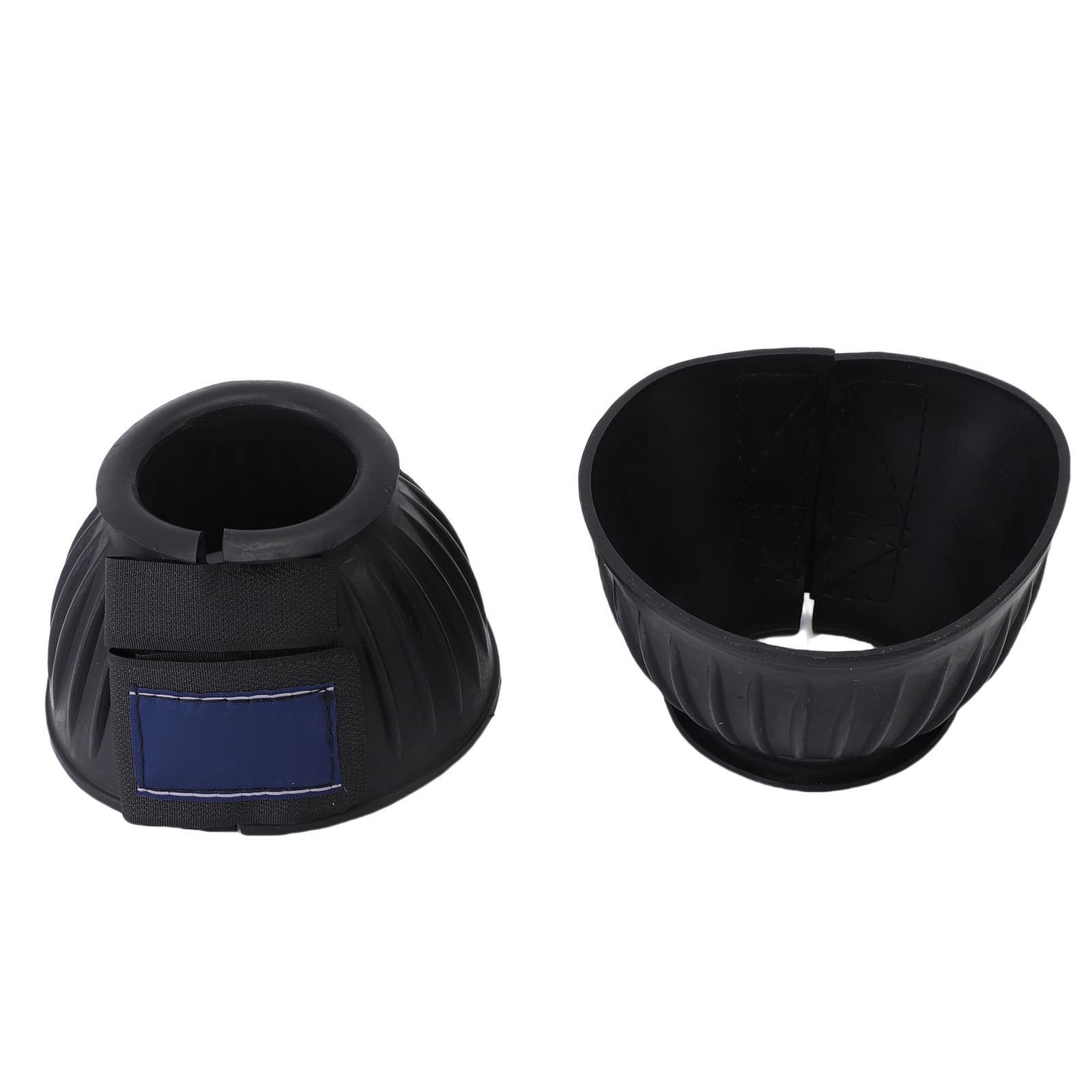 Horse Bell Boots 1 Pair Flexible Equine Hoof Protector Protective For Riding