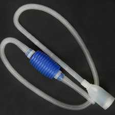 Aquarium Tank Vacuum Siphon Gravel Cleaner Pump Water Change Safe for Fish