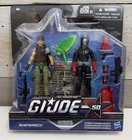 GI Joe 50th Anniversary Shipwreck & Cobra Commander 2015 NEW SEALED