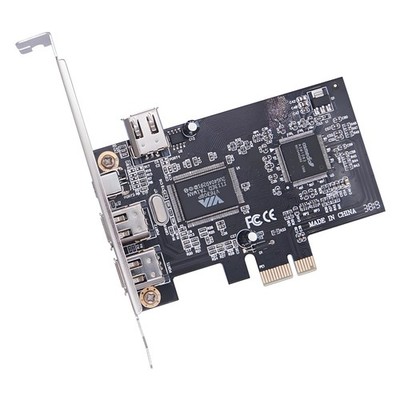 Karte PCIE 1X 4X 16X auf Firewire 400 Capture Card IEEE 1394a PCI Express 4 P...