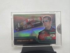 Topps 2003 eTopps NASCAR Greg Biffle #19 Roush Racing Hologram Card Cracked Case