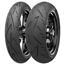 TYRE PAIR CONTINENTAL 120/70-17 (58W) + 180/55-17 (73W) SPORTATTACK 2