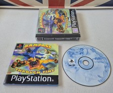 RAMPAGE THROUGH TIME. PS1 Complete Game. (PlayStation One, PAL)