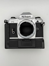 Nikon FG 35mm Film Camera With MD-E Working