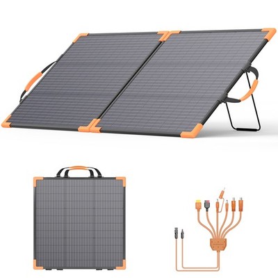 100W Solarpanel Solarmodul für ECOFLOW DELTA 2 Tragbare Powerstation 1024Wh